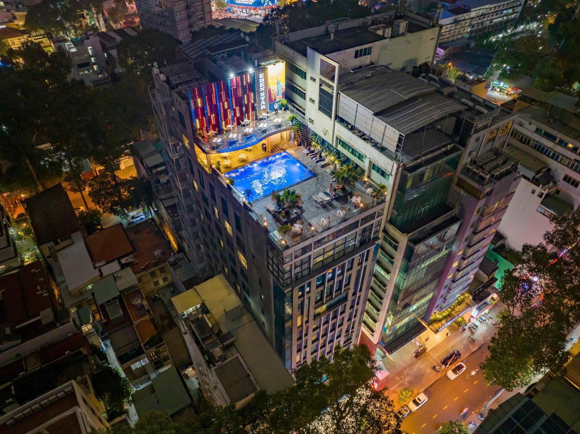 Eden Star Saigon Hotel Ho Şi Min Exterior foto